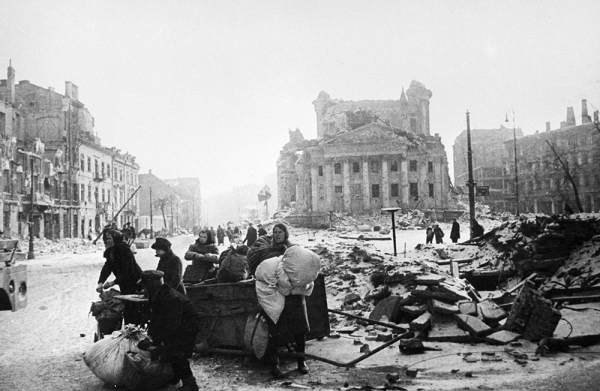 Варшава после освобождения